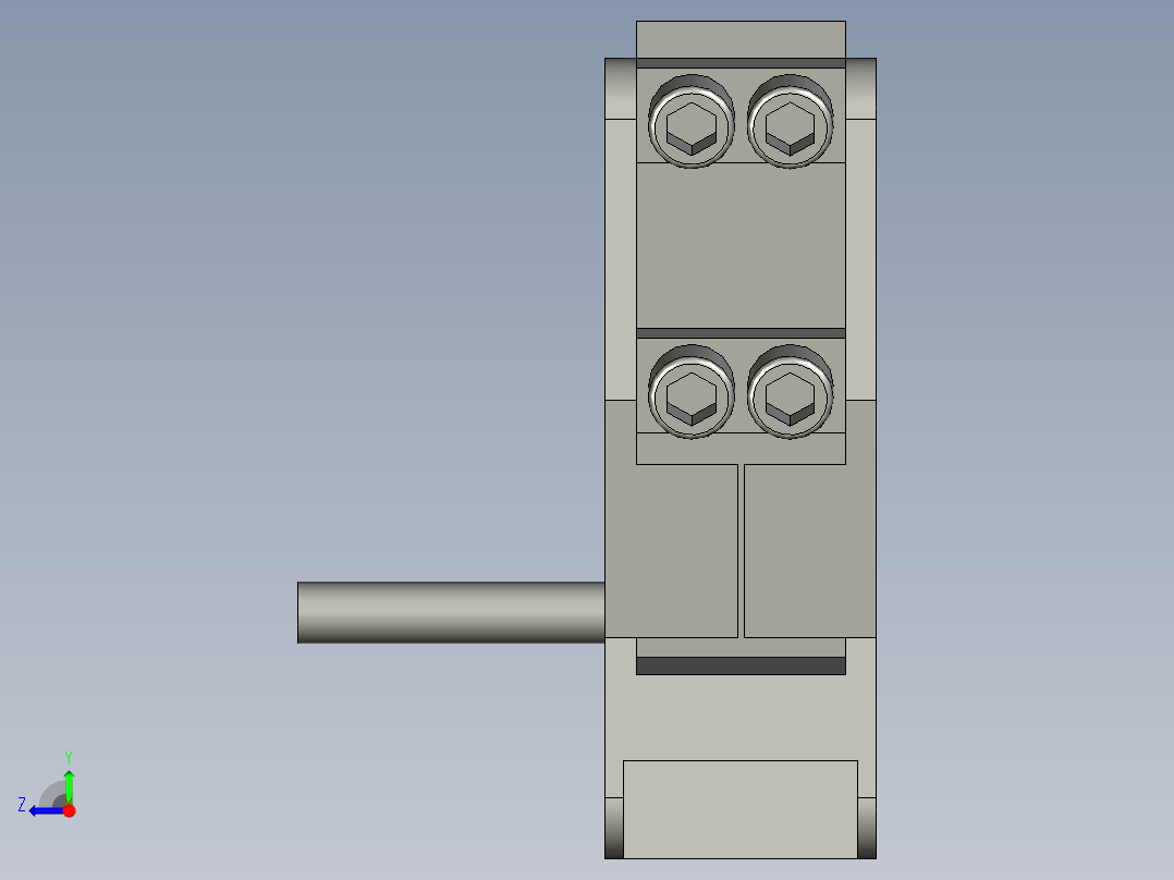 PEF-L5A直线振动器右视图
