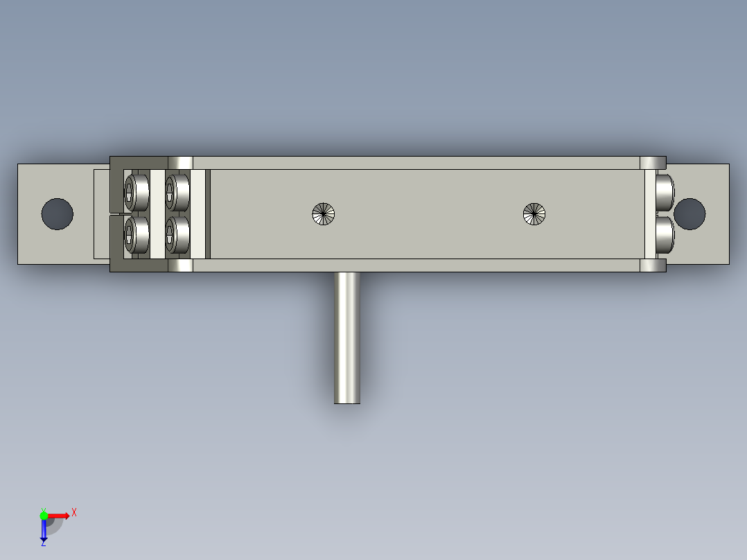 PEF-L5A直线振动器俯视图