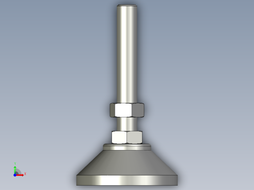 底脚WAD21-D80-M16-L100前视缩略图