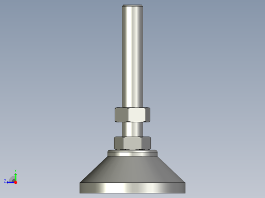 底脚WAD21-D80-M16-L100右视缩略图