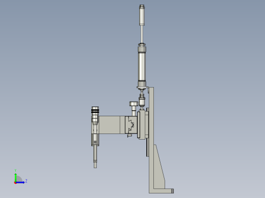 020200端面探伤部件左视缩略图