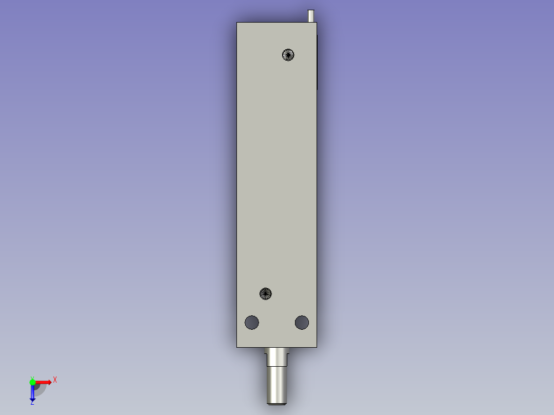 气缸自动化装配生产设备设计-A_CDU25-80D-A93L(0)俯视图