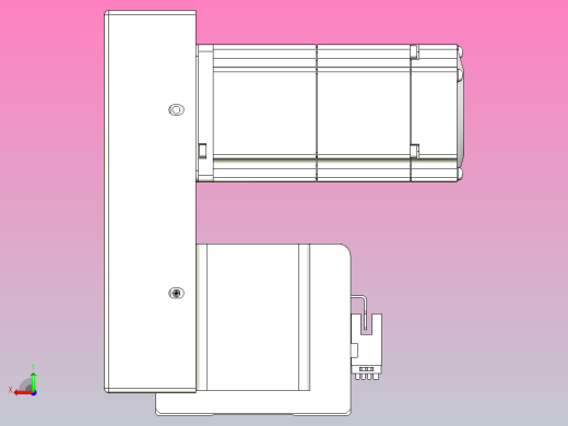 皮带直线轴半封闭可选导轨TPA-HNB-85D-90-L450-LU-C-P20-N3后视缩略图