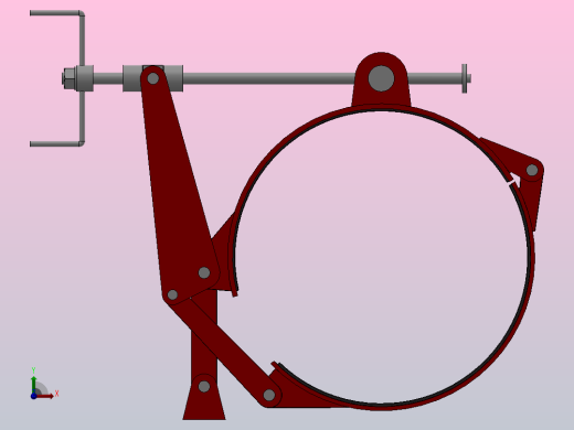 BB-MMU系列带式制动器_BB900-110MMU前视缩略图