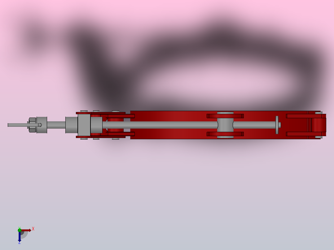 BB-MMU系列带式制动器_BB900-110MMU俯视图