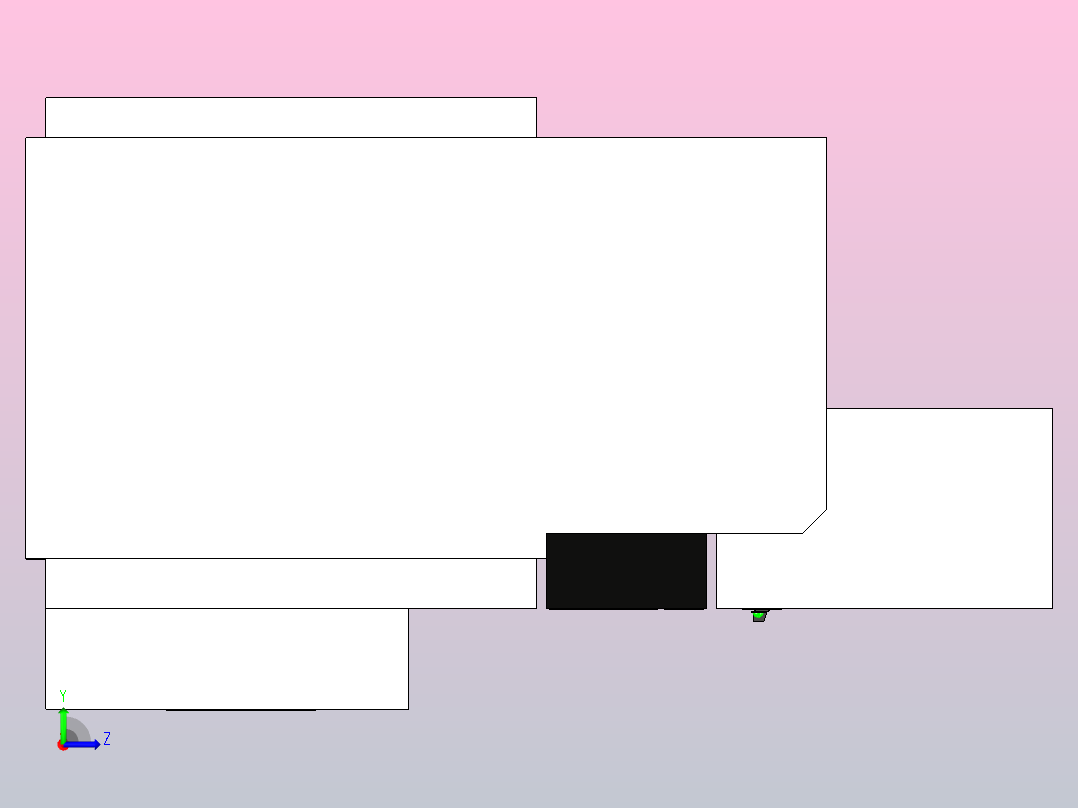 施耐德电气SM6 DM1-A中压开关设备左视图