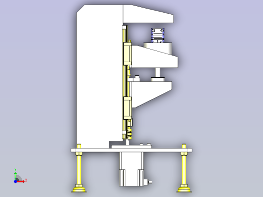 一种荷重和变位测定前视缩略图