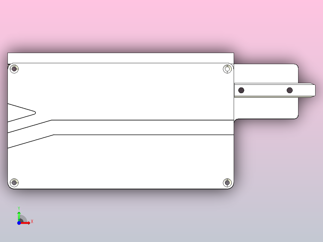 MK1HW-W400-C1片基带尾部装置前视图