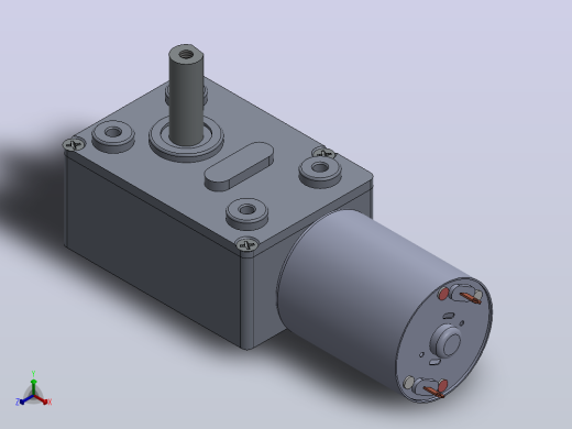 驰海CHW-GW4632-370，DC蜗轮马达，6 V，6 RPM