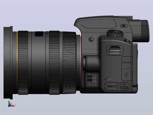 数码相机SONY-SLT-Alpha55_SIGMA_V7前视缩略图