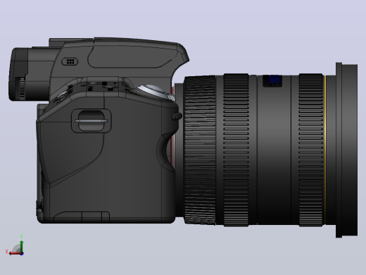数码相机SONY-SLT-Alpha55_SIGMA_V7后视缩略图