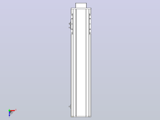 MTH14标准螺杆滑台[MTH14-L#-500-BM-P20-C3]俯视缩略图
