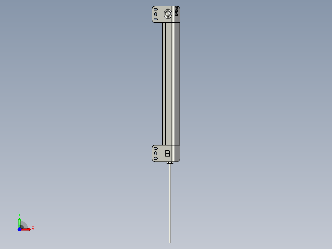 SM-GK1-09机柜照明灯具 机柜灯具 LED照明灯 仿威图柜专用照明灯前视图