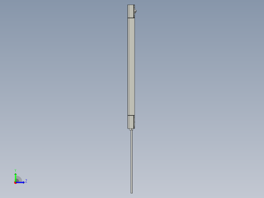 SM-GK1-09机柜照明灯具 机柜灯具 LED照明灯 仿威图柜专用照明灯左视缩略图