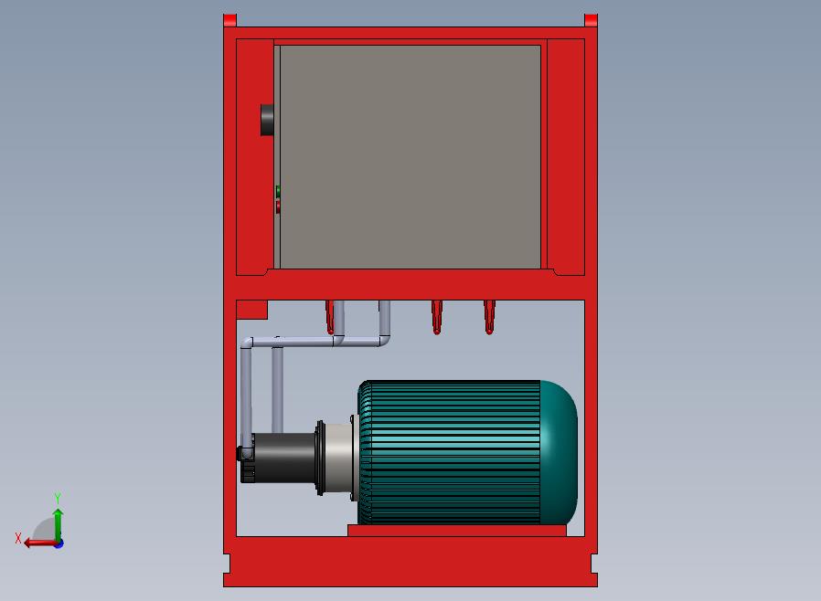 A37-液压动力单元后视图