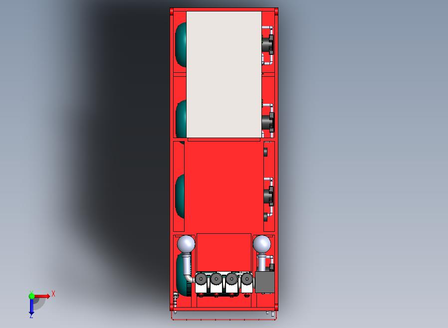 A37-液压动力单元俯视图