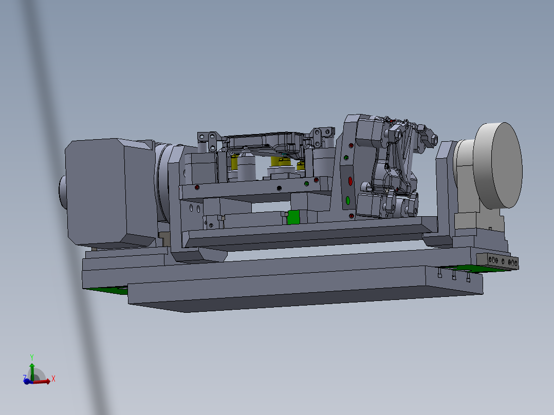 发动机缸盖液压夹具