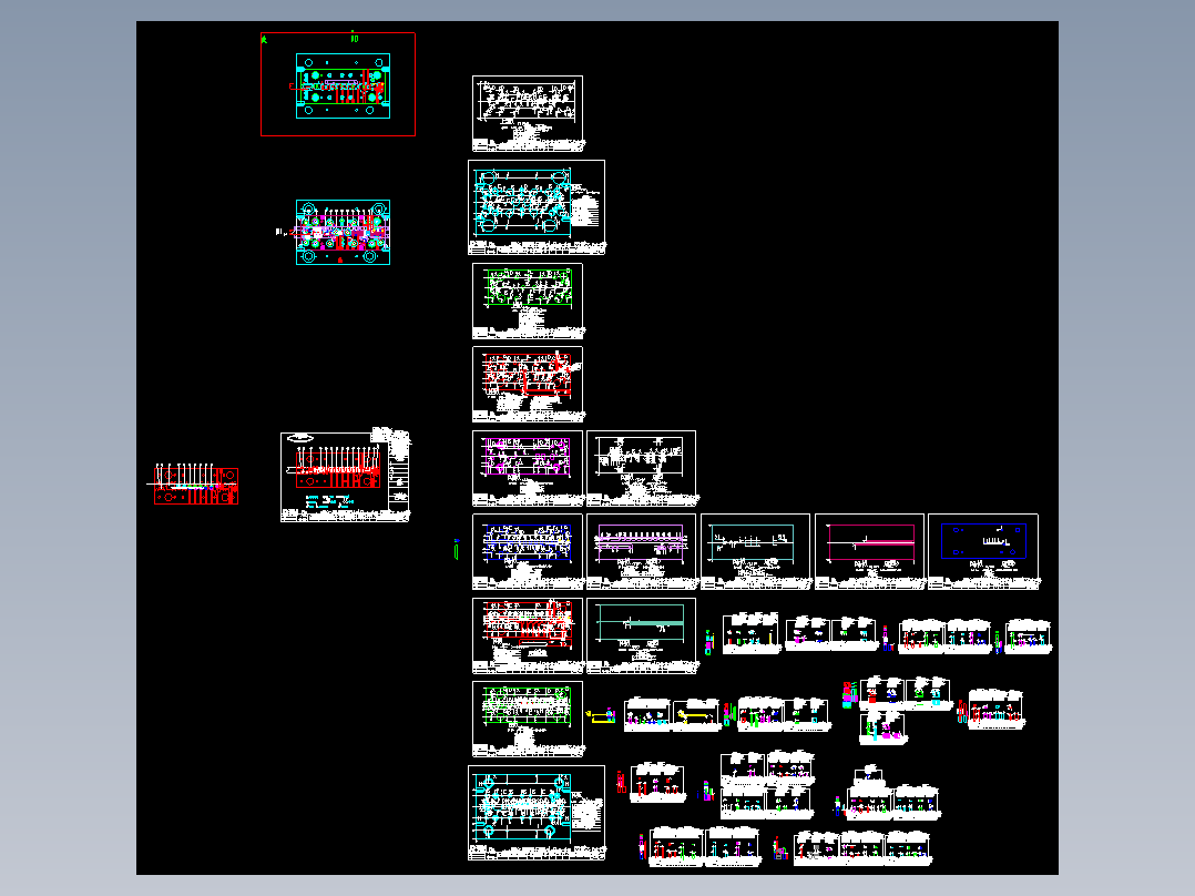 超小真径的子弹头模具设计