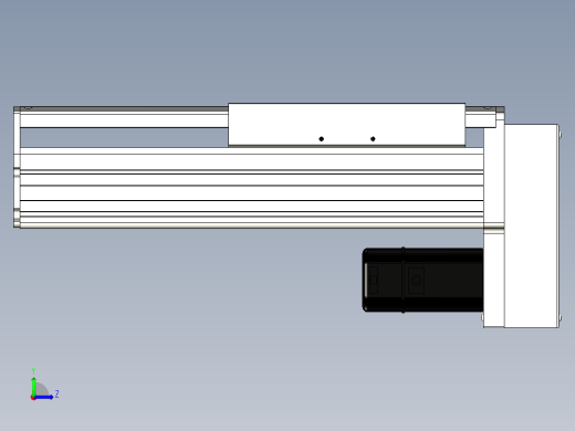 Toyo东佑达直线模组-ETH22-150-BM-400W左视缩略图