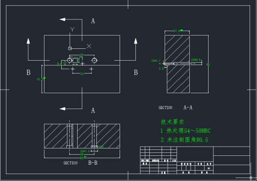 风扇安装板的注射模具设计（有cad图）缩略图