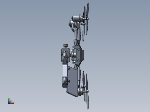 B03-Falcon Cam四轴航拍无人机造型前视缩略图