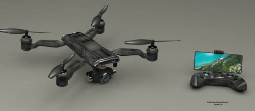 B03-Falcon Cam四轴航拍无人机造型缩略图