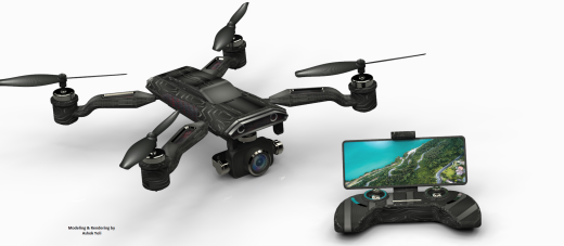 B03-Falcon Cam四轴航拍无人机造型缩略图