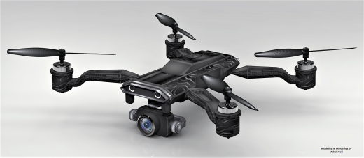 B03-Falcon Cam四轴航拍无人机造型缩略图