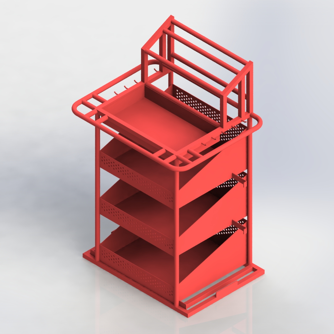 Siegmund工具车-用于焊接 夹具工作台工具的手推车