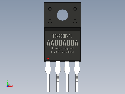 二极管-TO-220F-4L_Normal_Forming_Lead_rev1.0.rar前视缩略图