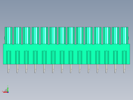 DEGSON 15EDG 系列 3.5mm 插拔式接线端子 FullPack-15EDGB-3.5-14P-14-00AH后视缩略图