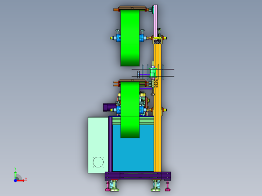 一拖一儿童头戴折叠口罩机前视缩略图
