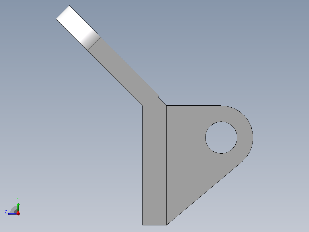 SW格式3D图(模型练习题)-020右视图