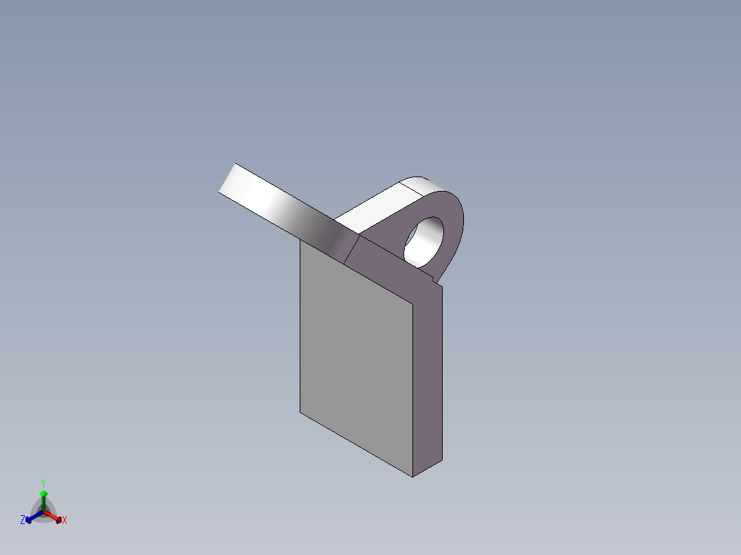 SW格式3D图(模型练习题)-020正等轴测图