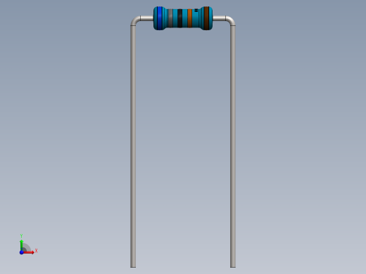 电容器 二极管 电阻器-Resistor 680K Ohm Blue前视缩略图
