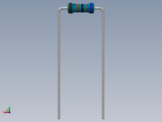 电容器 二极管 电阻器-Resistor 680K Ohm Blue后视缩略图
