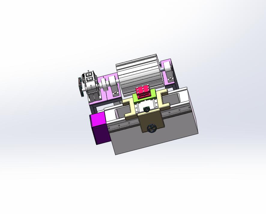Q512-长齿条加工专用车床设计【三维SolidWorks】