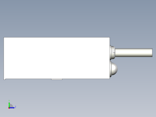 基恩士LX2-12T_kc图纸模型左视缩略图
