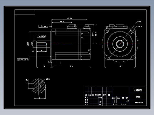电机MS6H-60CN30B3-20P2.DWG