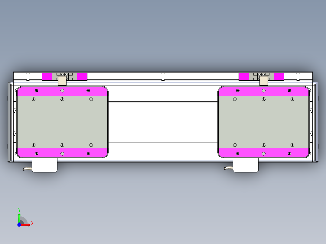 威洛博LC系列3d模型模组2LC14S1Y-S150前视图
