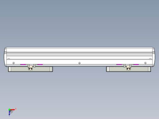 威洛博LC系列3d模型模组2LC14S1Y-S150俯视缩略图