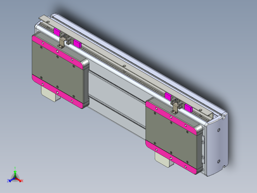 威洛博LC系列3d模型模组2LC14S1Y-S150正等轴测缩略图