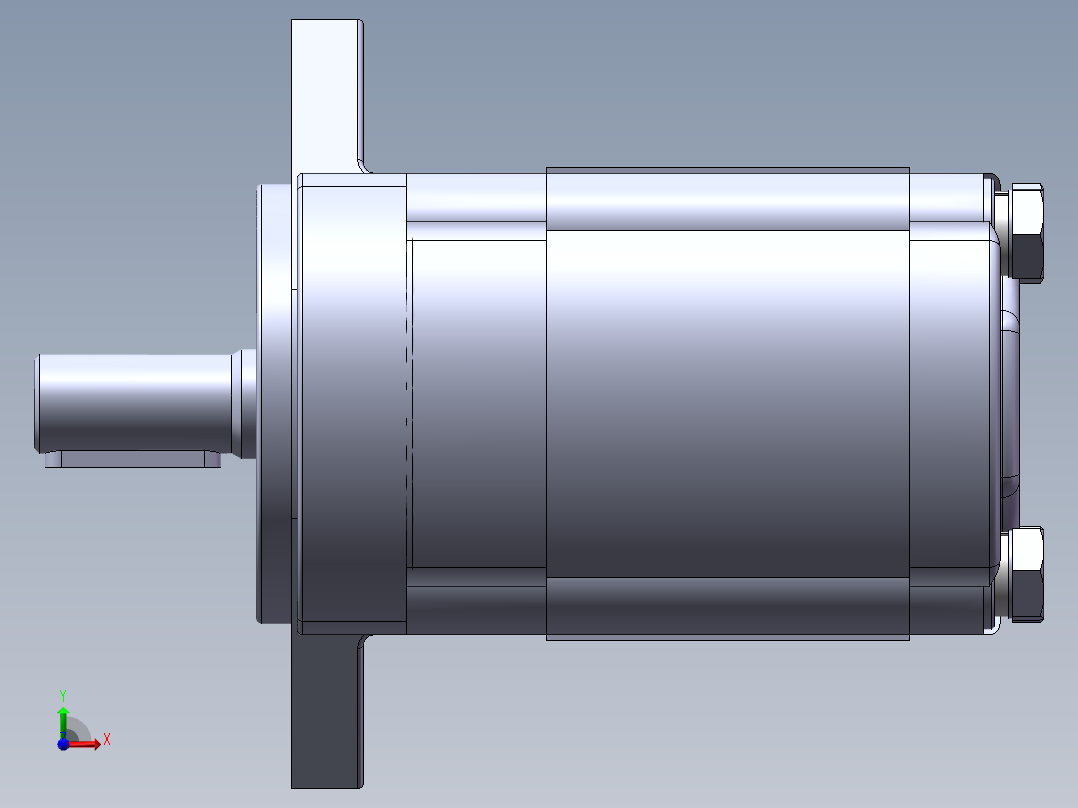 齿轮马达SW+CAD 24.5.8+330+001前视图