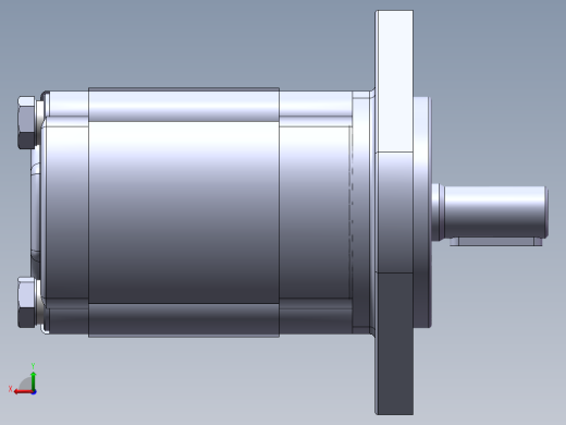 齿轮马达SW+CAD 24.5.8+330+001后视缩略图