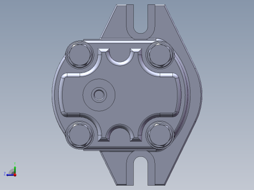 齿轮马达SW+CAD 24.5.8+330+001右视缩略图