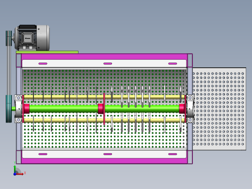 Q383-玉米脱粒机的设计【三维SolidWorks】前视缩略图