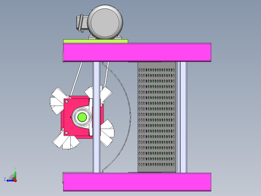 Q383-玉米脱粒机的设计【三维SolidWorks】右视缩略图