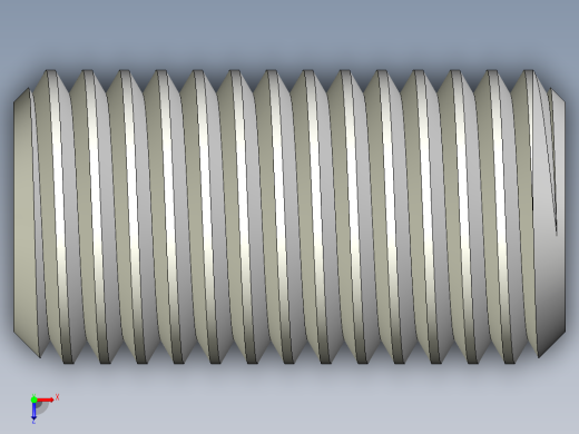 DIN 913-ISO 4026 固定螺钉-M16 L=30.STEP俯视缩略图