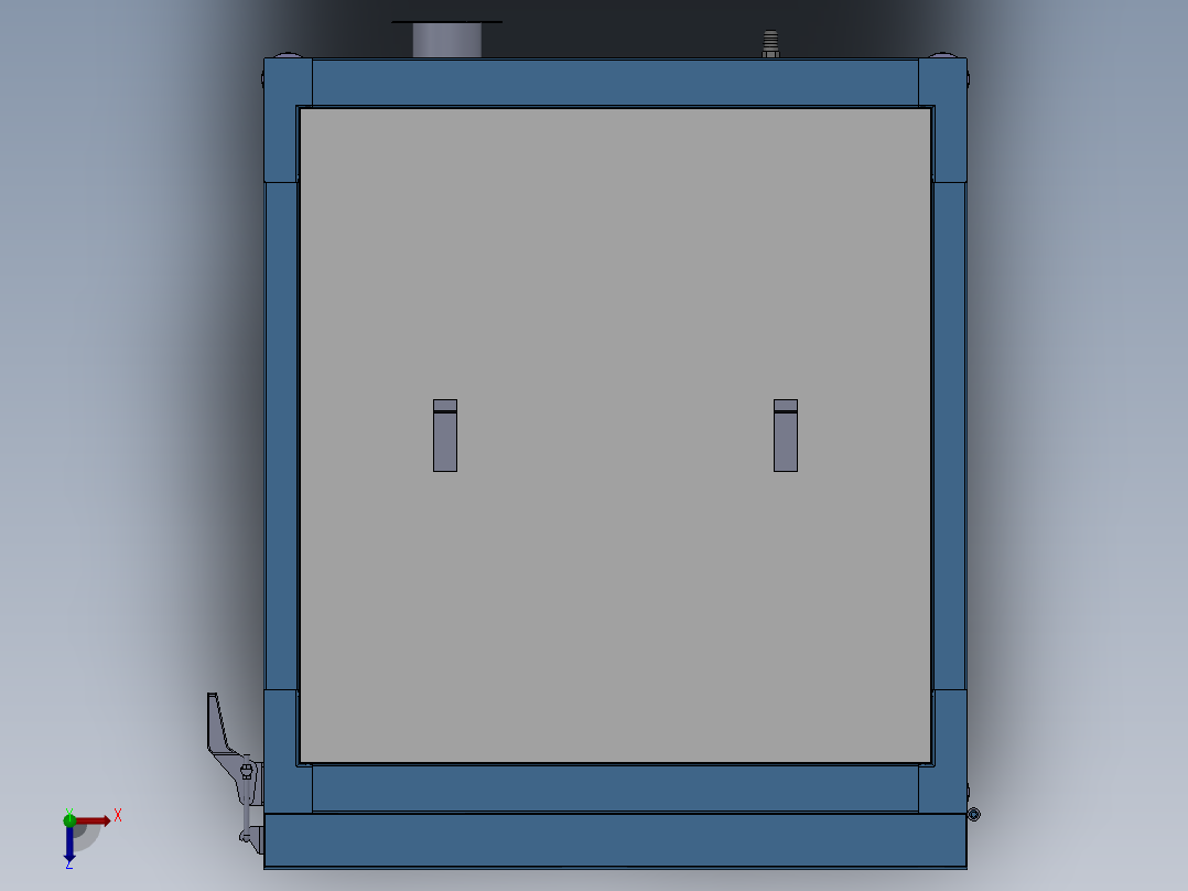 E283 真空烤箱（锂电）俯视图