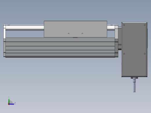 MTB同步带半封闭MTB22M-LD-750W左视缩略图